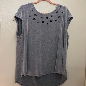 Business Casual Striped Blouse